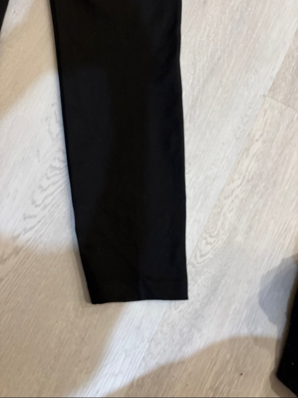 Women's Black Pull-On Ponte Pants - Picture 7 of 8